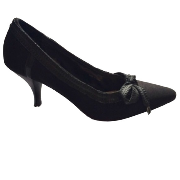 Tahari Bess Heel Pump Bow 6 - Picture 3 of 8